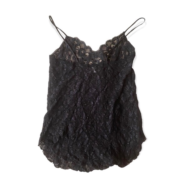 gothic lace sequin cami top - Picture 3 of 4